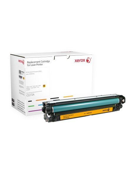 Xerox Cartuccia toner giallo. Equivalente a HP CE272A. Compatibile con HP Colour LaserJet CP5525