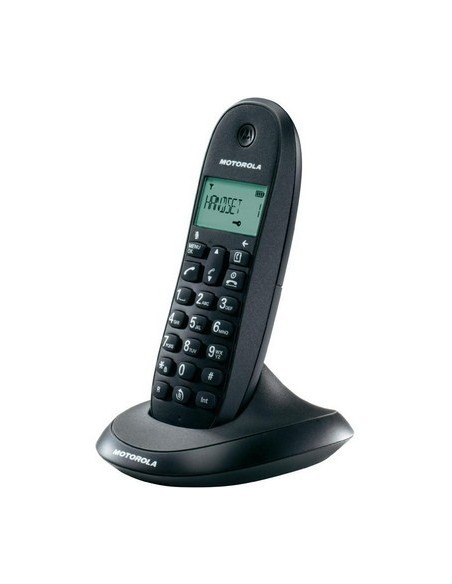 Motorola C1001L Telefono DECT Identificatore di chiamata Nero