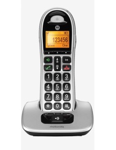 Motorola CD301 Telefono DECT Identificatore di chiamata Argento