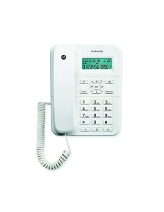 Motorola CT202 Telefono analogico Identificatore di chiamata Bianco