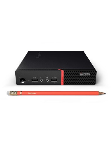 Lenovo ThinkCentre M715 DDR4-SDRAM A6-9500E mini PC AMD A6 4 GB 1000 GB HDD Windows 10 Pro Nero
