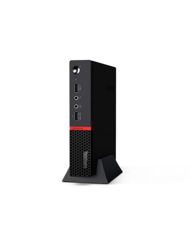Lenovo ThinkCentre M715 DDR4-SDRAM 2400GE mini PC AMD Ryzen™ 5 8 GB 256 GB SSD Windows 10 Pro Nero
