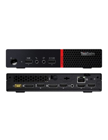 Lenovo ThinkCentre M715 DDR4-SDRAM 2400GE mini PC AMD Ryzen™ 5 8 GB 256 GB SSD Windows 10 Pro Nero