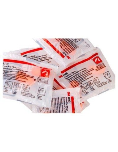 3M 1100 Tappo auricolare monouso Arancione 200 pz