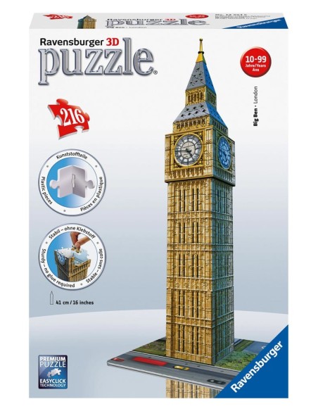 Ravensburger 12554 puzzle 216 pz Edifici