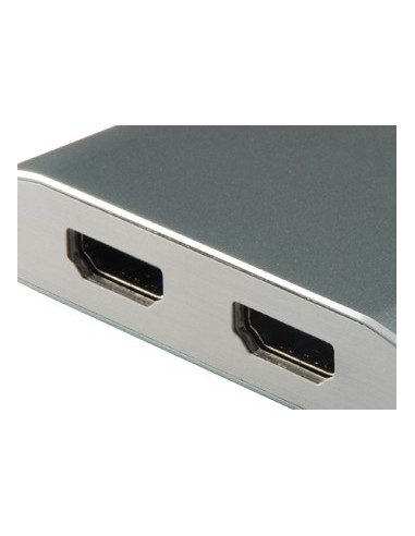 Equip 133464 adattatore grafico USB 4096 x 2160 Pixel Grigio