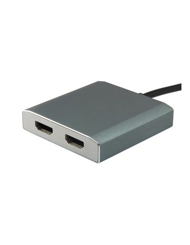 Equip 133464 adattatore grafico USB 4096 x 2160 Pixel Grigio