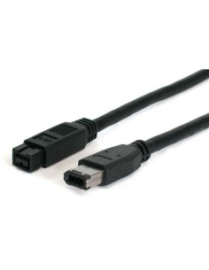 StarTech.com 6 ft 1394b Firewire Cable 9-6 Pin M-M 1,8 m Nero