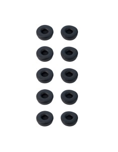 Jabra 14101-60 cuscinetto per auricolari Nero 10 pz