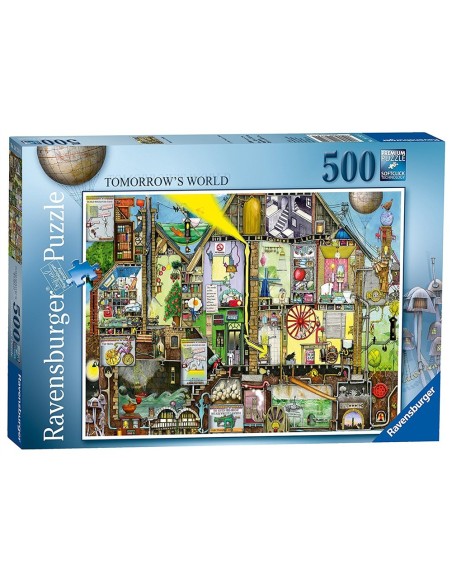 Ravensburger Puzzle 500 pezzi - Il mondo futuro