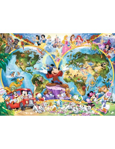 Ravensburger 15785 puzzle 1000 pz Cartoni