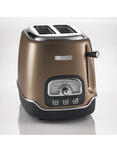 Ariete 0158 2 fetta e 810 W Bronzo