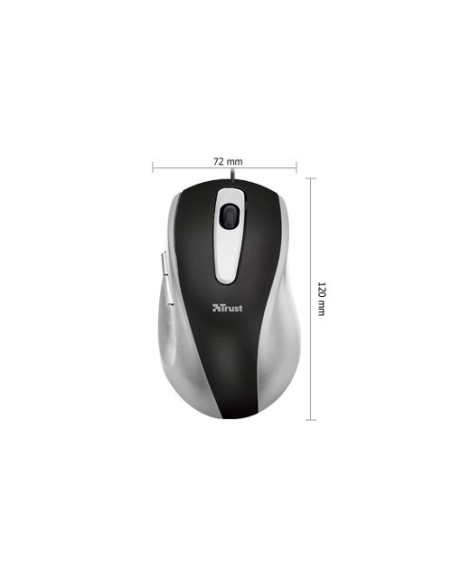 Trust EasyClick mouse USB tipo A Ottico 1000 DPI