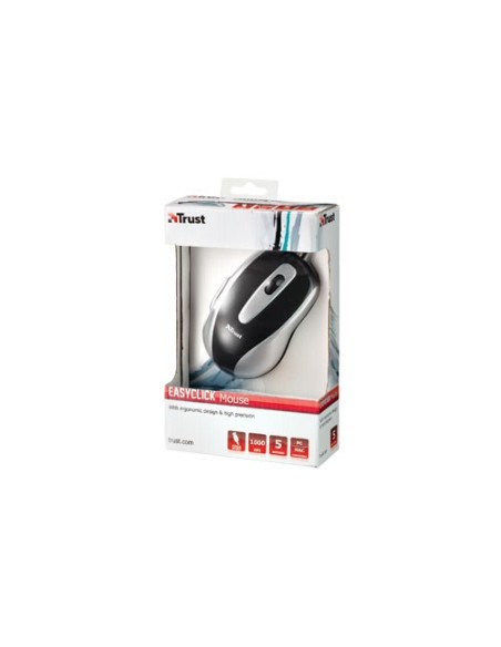Trust EasyClick mouse USB tipo A Ottico 1000 DPI