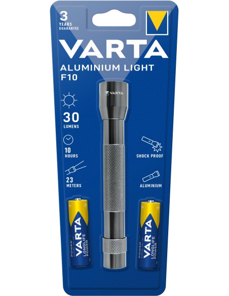Varta Aluminium Light F10 2AA with Batt.