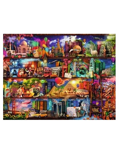 Ravensburger 16685B puzzle 2000 pz Mondo