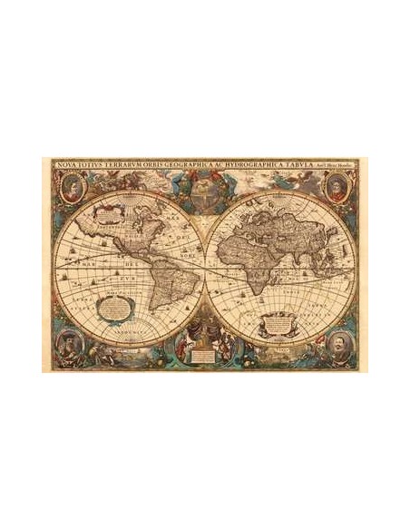Ravensburger Antico mappamondo