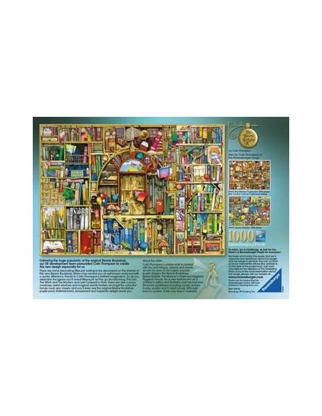 Ravensburger Colin Thompson - The Bizarre Bookshop Puzzle 1000 pz Arte