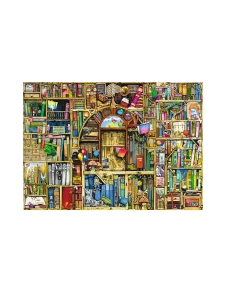 Ravensburger Colin Thompson - The Bizarre Bookshop Puzzle 1000 pz Arte