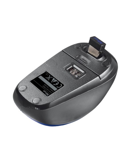 Trust 19663 mouse RF Wireless Ottico 1600 DPI