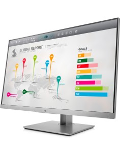HP EliteDisplay E273q 68,6 cm (27") 2560 x 1440 Pixel Quad HD LED Nero, Argento 2
