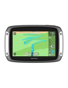 TomTom Rider 40 navigatore Fisso 10,9 cm (4.3") Touch screen 280 g Nero, Argento