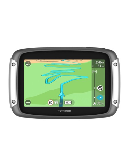 TomTom Rider 40 navigatore Fisso 10,9 cm (4.3") Touch screen 280 g Nero, Argento