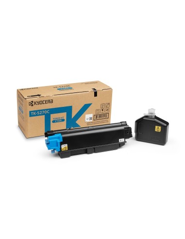 KYOCERA TK-5270C cartuccia toner 1 pz Originale Ciano