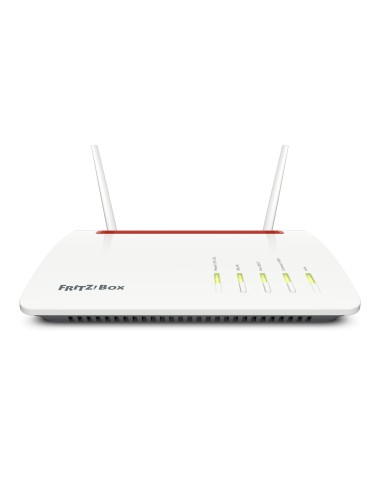 FRITZ!Box Box 6890 LTE router wireless Gigabit Ethernet Dual-band (2.4 GHz 5 GHz) 3G 4G Rosso, Bianco