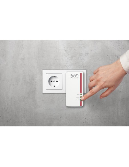 FRITZ!Powerline Powerline 1260E 1200 Mbit s Collegamento ethernet LAN Wi-Fi Bianco 1 pz