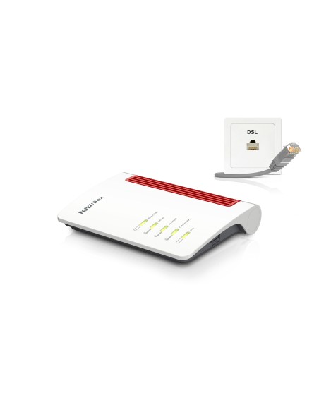 FRITZ!Box Box 7530 router wireless Gigabit Ethernet Dual-band (2.4 GHz 5 GHz) 5G Bianco