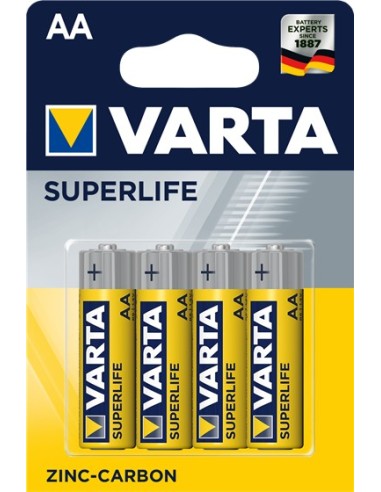 Varta SUPERLIFE Batteria monouso Stilo AA Zinco-Carbonio