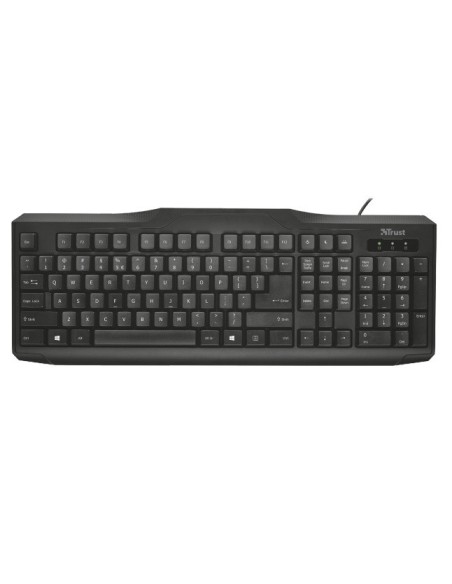 Trust CLASSICLINE KEYBOARD IT tastiera USB QWERTY Nero