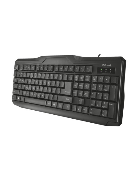 Trust CLASSICLINE KEYBOARD IT tastiera USB QWERTY Nero