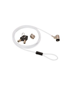 Lindy 20912 cavo di sicurezza Metallico 1,8 m