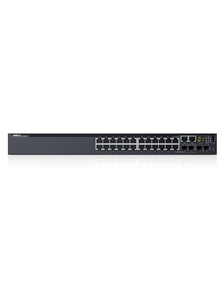 DELL PowerConnect S3124P Gestito L2 L3 Nessuno 1U Nero