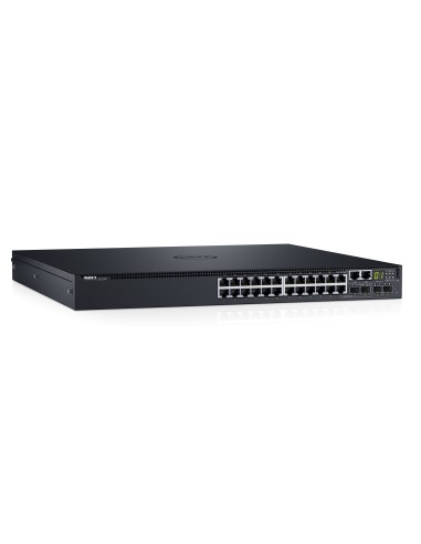 DELL PowerConnect S3124P Gestito L2 L3 Nessuno 1U Nero