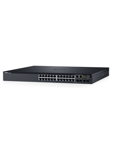 DELL PowerConnect S3124 Gestito L2 L3 Nessuno 1U Nero