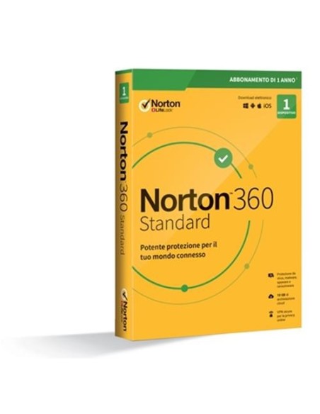 NortonLifeLock Norton 360 Standard 2020 Licenza completa 1 licenza e 1 anno i