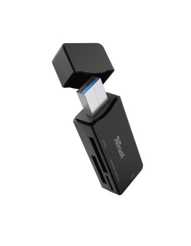 Trust NANGA lettore di schede USB 3.2 Gen 1 (3.1 Gen 1) Type-A Nero