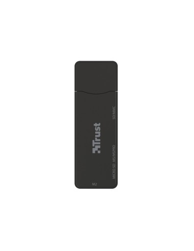 Trust NANGA lettore di schede USB 3.2 Gen 1 (3.1 Gen 1) Type-A Nero