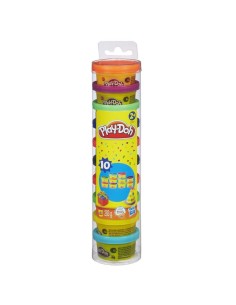 Play-Doh Party Pack In Tube Pasta modellabile 283 g Multicolore 10 pz 2