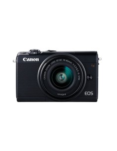 Canon EOS M100 + EF-M 15-45mm IS STM MILC 24,2 MP CMOS 6000 x 4000 Pixel Nero