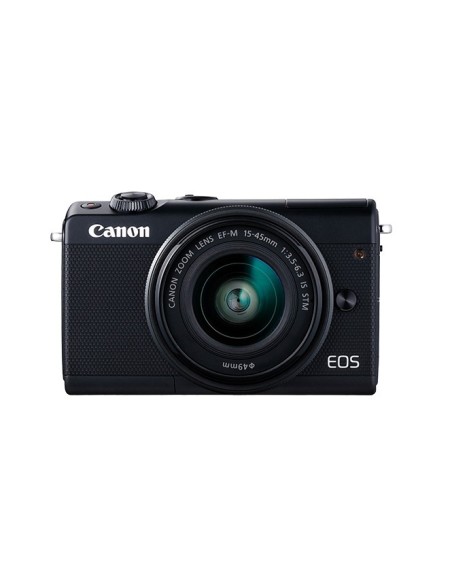 Canon EOS M100 + EF-M 15-45mm IS STM MILC 24,2 MP CMOS 6000 x 4000 Pixel Nero