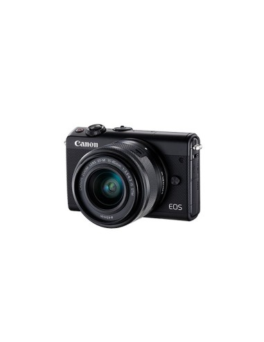 Canon EOS M100 + EF-M 15-45mm IS STM MILC 24,2 MP CMOS 6000 x 4000 Pixel Nero
