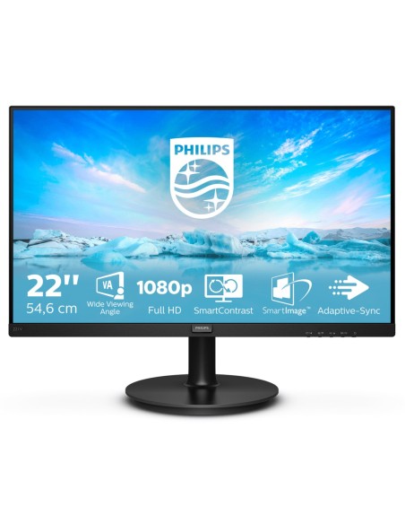 Philips V Line 221V8 00 Monitor PC 54,6 cm (21.5") 1920 x 1080 Pixel Full HD LED Nero