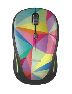 Trust Yvi FX mouse Ambidestro RF Wireless Ottico 1600 DPI 2