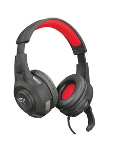 Trust GXT 307 RAVU Auricolare Cablato A Padiglione Giocare Nero, Rosso 2
