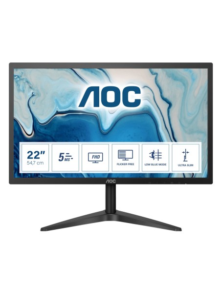AOC B1 22B1H Monitor PC 54,6 cm (21.5") 1920 x 1080 Pixel Full HD LED Nero