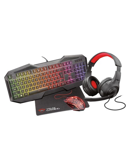 Trust GXT 1180RW tastiera USB Italiano Nero